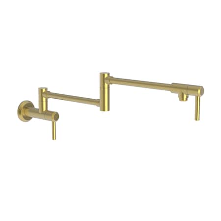 Newport Brass Pot Filler, Wall Mount in Satin Bronze, Pvd 3200-5503-10